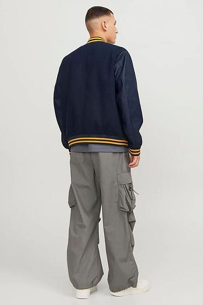 Jack & Jones Ανδρικό παλτό με γιακά κολλεγίου 12241559