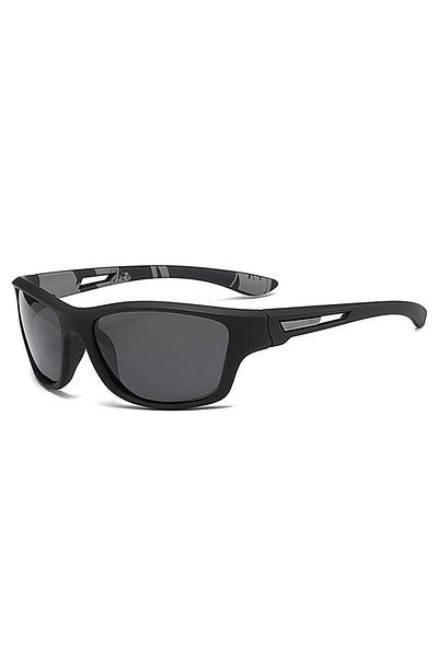 Choice Black 1pcs Fashion Sports Model Sunglasses 336 Men's Polarized Dazzle Color Film Series Glasses Dust
