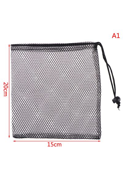 Choice A1 2025 New 1pc Aquarium Filter Bag Fish Tank Mesh Bag Net Pond Bio Ball Active Carbon Isolation Sto