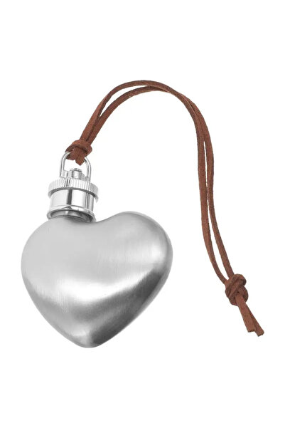 Choice زجاجة نبيذ LWC-1pc المحمولة في الهواء الطلق، قارورة صغيرة على شكل قلب، قارورة نبيذ من الفولاذ المقاوم للصدأ