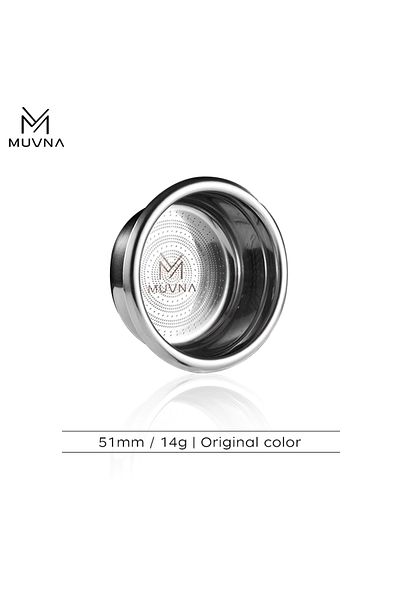 Choice 51mm-14g-original Muvna Coffee Espresso Filter Baskets Precision 51/53/58mm Coffee Machine Handle Ex