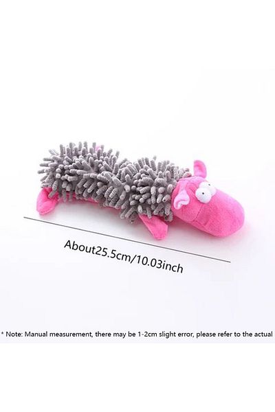 Choice Gray 1 Plush Toy With A Dog Gnawing And Making Sounds Pet Dog Toy Sound Plush Toy Mop Fur Shell Frog