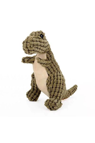 Choice Gray Cats And Dogs Pet Plush Dinosaur Toys Interactive Dog Chew Toys Plush Stuffing Pet Supplies Dog