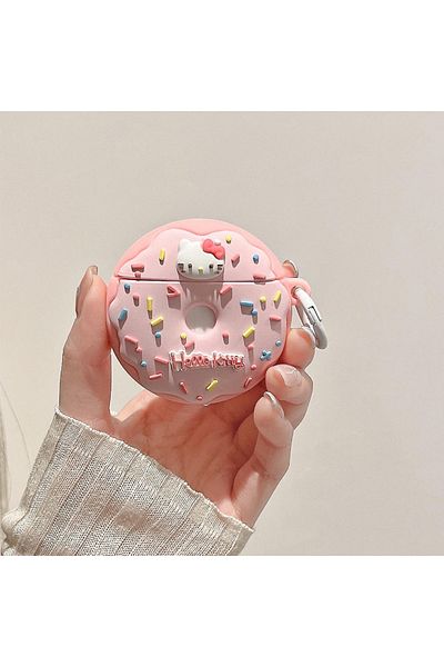 Choice For Airpods Pro A Sanrio Hello Kitty Case For Apple Airpods 1 2 3 Airpod Pro 3d Key Chain Wireless E