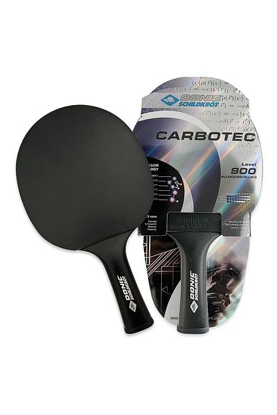 DONIC مضرب تنس الطاولة Donic CARBOTEC 900 ITTF معتمد من الجسم الكربوني مقاس 1.9 مم