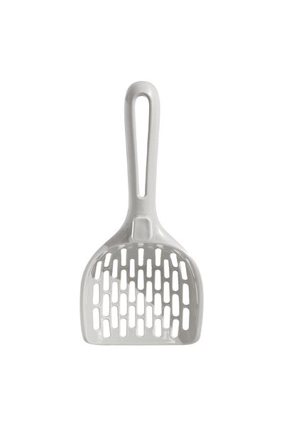 Choice 25cm X 10.5cm Gray Cat Litter Scoop Plastic Cat Litter Shovel With Base Self Cleaning Cat Litter Box