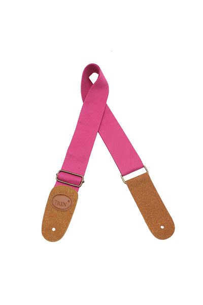 IRIN Pink Guitar Strap Multi-color Guitar Belts Adjustable Pure Cotton Guitar Straps For Bass Acoustic El
