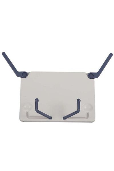 Choice White 1pc Foldable Portable Music Stand, Compact Reading Stand, Suitable For Tablets, Books, Music,
