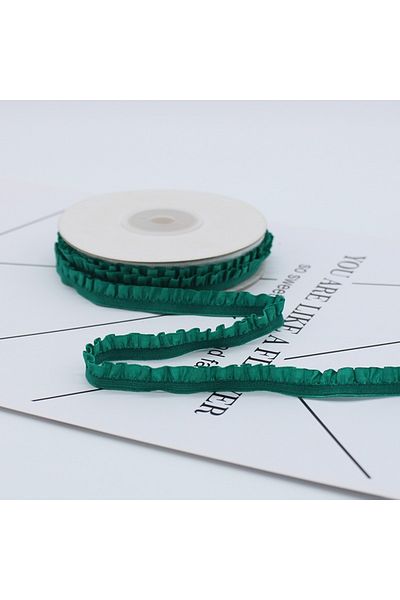 Choice 5yards 16 5yards 1cm Pleated Stretch Lace Trim Ribbon Ruffled Elastic Band Headdress Gift Box Bow De