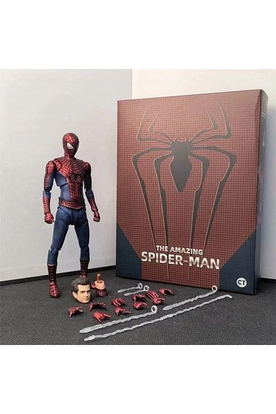Choice With Box Spiderman Ct Ct The Amazing Spider-man S.h.figuarts Andrew Garfield Spiderman Shf Anime Act