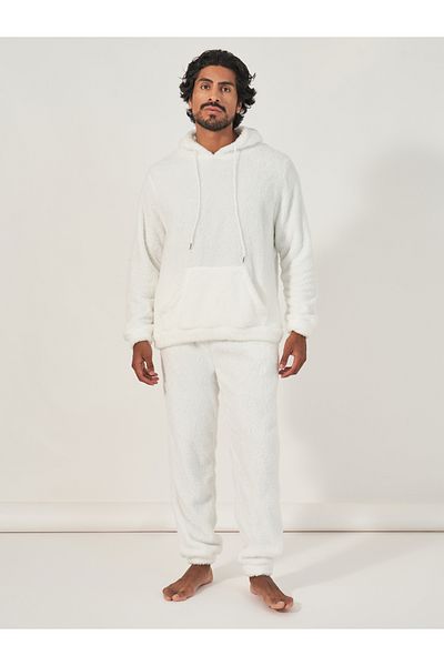 Styli Fleece Hoodie & Cuffed Joggers Set
