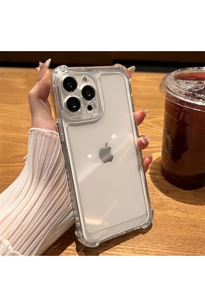 Choice For iPhone 11 Clear Luxury Shockproof Transparent Case For iPhone 15 14 13 12 11 Pro Max X Xs XR Max