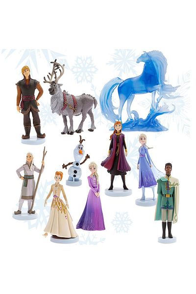 Choice No Box 01 Frozen 10pcs/set Elsa Anna Princess Olaf Pvc Action Figure Model Toy