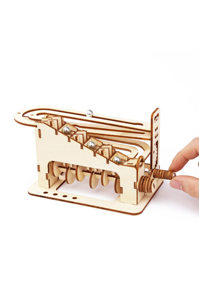 Choice ألغاز خشبية ثلاثية الأبعاد لتسلق مسار الرخام الحلزوني للبالغين والمراه...