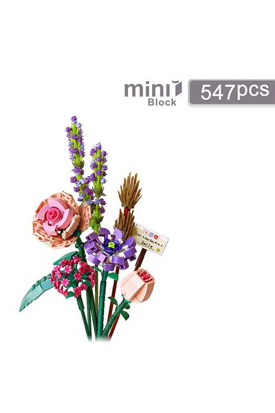 Choice Without Original Box Romantic Roses Flowers Sunflowers Daffodils Gardens House Building Blocks Class