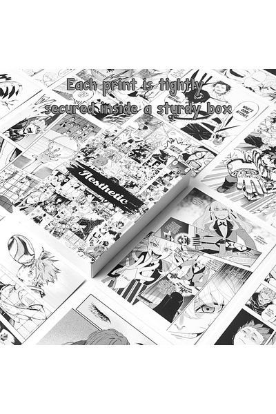 Choice 50pcs Wall Collage Kit Aesthetic Anime Manga Panels Poster Birthday Present Art Print Photo Colle...