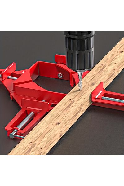 Choice Right Angle Clamp, 90 Degrees Corner Clamp, Picture Frame Holder, Glass Holder, DIY Woodworking H...