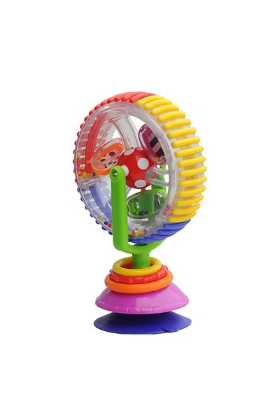 Choice 1 Set Baby Rotating Ferris Wheel Rattle With Suction Cup Early Development Rattle Toy Funny Feeding