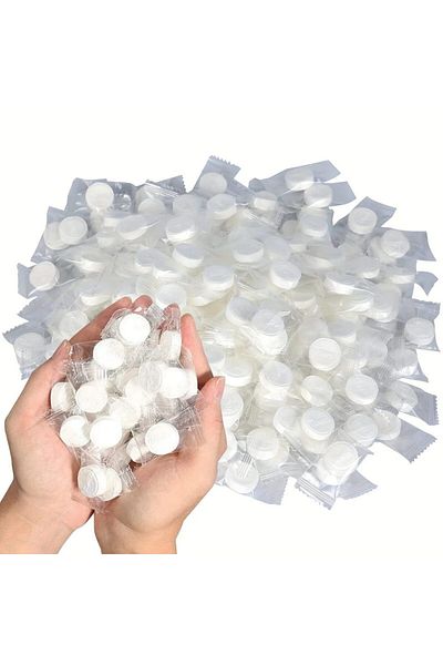Choice 150pcs Portable Compressed Towel Disposable Face Cleaning Soft Compressed Hand Wipe Towel Non-Wov...