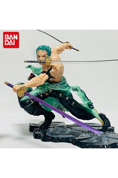 Choice No Box Hot One Piece 10cm Anime Figure Gk Roronoa Zoro Three-blade Sa-maximum Manga Anime Statue Act