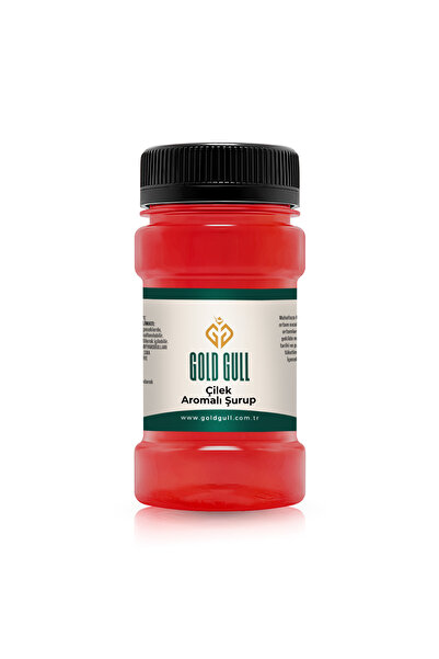 gold gull Çilek Aromalı Kahve & Meyve Şurubu 80 Ml.