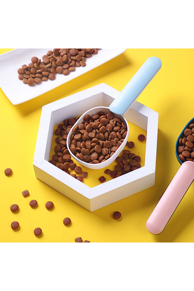 Choice3 off-white One Pet Food Spoon, Multifunctional 2-In-1 With Sealed Clip...