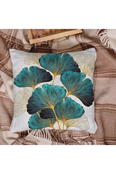 Choice 450mm*450mm A 1pc Ginkgo Leaves Printed Pillowcase - Soft and Cozy Plush Design ForComfortable Sleep