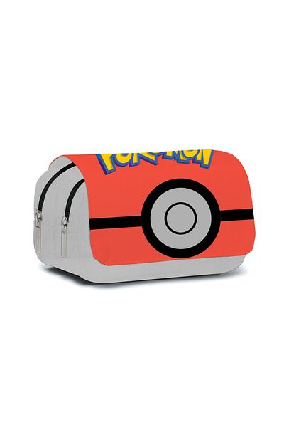 Choice Pokemon Cartoon Large Capacity Pencil Case Pikachu Pen Bag Fully Printed Flap Stationery Box Cute...