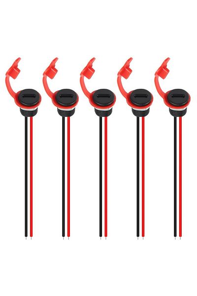 Choice 2pin With Colver 5pcs 5pcs Type-c Female 2pin Usb Connector Type-c Waterproof With Female Socket Fas