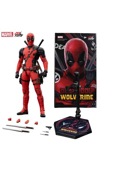 Choice Deadpool ZD Toys Deadpool & Wolverine Action figures Deadpool Boxed Wolverine  Collection Adult Acti