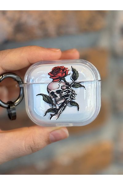 daystar AirPods 4Th Generation Compatible Skull Printed Headphone Case