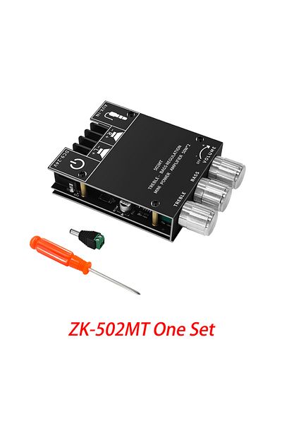 MAOZUA Zk-502mt One Set Zk-502mt 502l Bluetooth 5.0 Subwoofer Amplifier Board 2.0 Channel High Power Audio