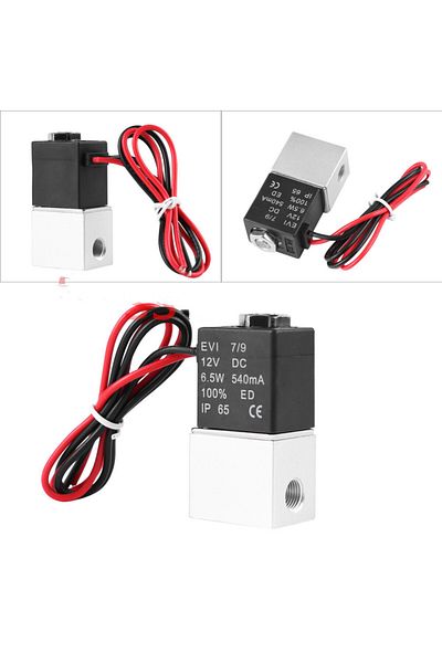 Choice 1/4" 12v Dc 12v 24v 110v 220v Solenoid Valve 1/4" 1/8" 2 Way Normally Closed Direct-acting Pneumatic