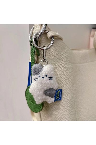 Choice White 7cm Butter Rabbit Cut Plush Keychain Anime Plush Toy Plush Toy Stuffed Animals Soft Plush Chil