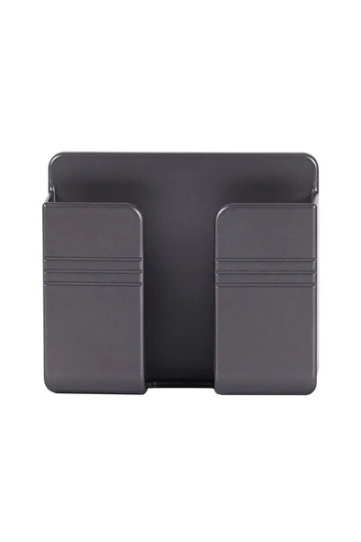 Choice قطعتان باللون الأسود، حامل شحن الهاتف المحمول المثبت على الحائط مع قاع...