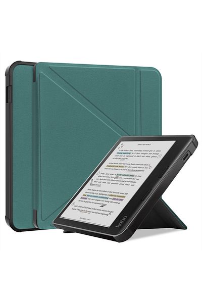 Choice حافظة ملونة لجهاز Kobo Libra 2024 مقاس 7 بوصات مع حامل متعدد الطي وغطاء خلفي ناعم من مادة TPU لجهاز Kobo Libra...