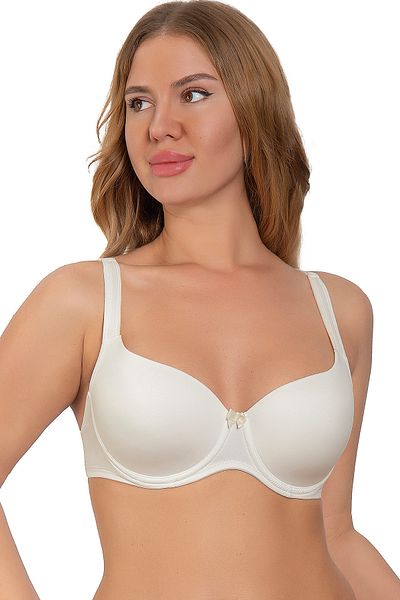 Almila Shaping Underwire (WIRE) Gathering Basic Soft Cup Bra 2602