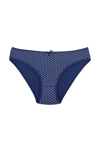 Kompedan Βαμβακερό εύκαμπτο μοτίβο Slip Bikini εσώρουχο |   Β6 26800
