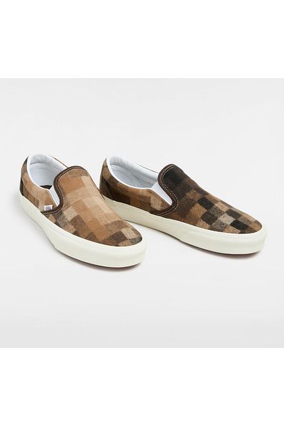 Vans 0a2z41bro1-r Класически маратонки без връзки, кафяви