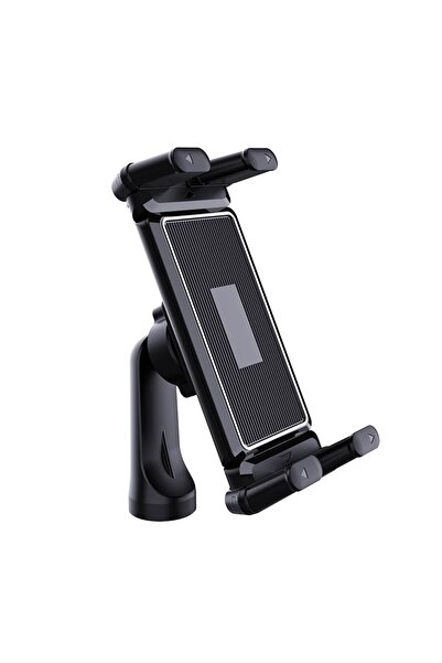 Choice حامل ثلاثي القوائم أحادي القوائم من يونيفرسا باللون الأسود، حامل متوافق مع الأجهزة اللوحية مقاس 7 - 15 بوصة، آيباد، قابل للطي مقاس 4 - 7 بوصات