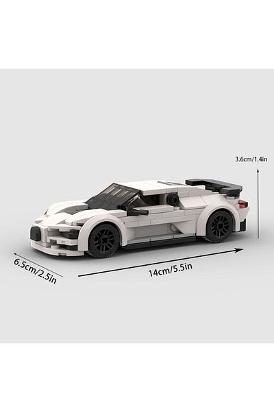 Choice 10133 Centodieci Moc Speed Champions Racer Cars City Sports Vehicle Building Blocks Creative Garage