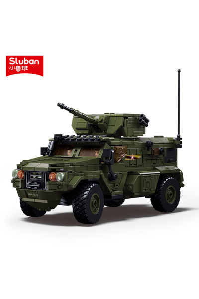 Choice مجموعة بناء نموذج مركبة تايفون الهجومية المدرعة العسكرية من سلوبان، 51...