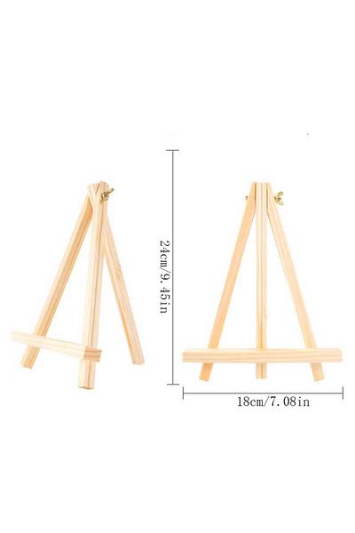 Choice Wooden Display Mini Easel Desktop Tripod Easel New Photo Frame Bracket