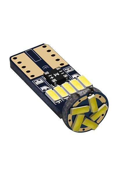 Choice 10 قطع T10 W5w Canbus لمبات 194 LED 4014 SMD 15 LED لمبات بيضاء خالية من الأخطاء للسيارات Auto Wedge I