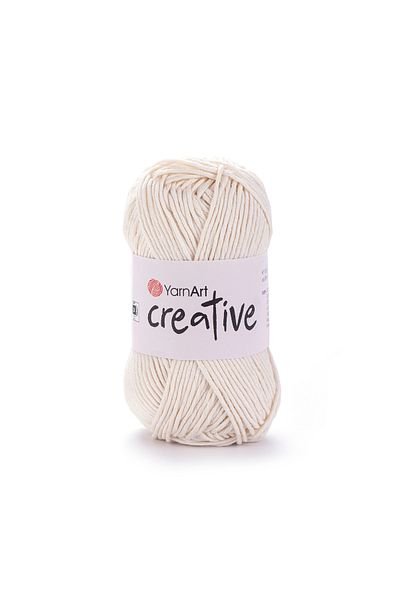 Yarnart Creative - Χειροποίητο Νήμα Πλεξίματος Off White-222