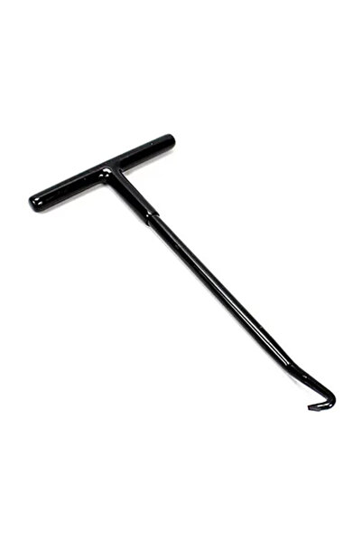 Choice أداة سحب زنبرك العادم باللون الأسود قطعة واحدة، أداة إزالة حامل كاتم ص...