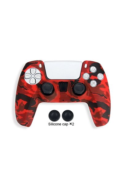 Choice Camo 02 Data Frog Camo Protective Skin Cover For Sony Playstation 5 Silicone Case Grip For Ps5 Contr