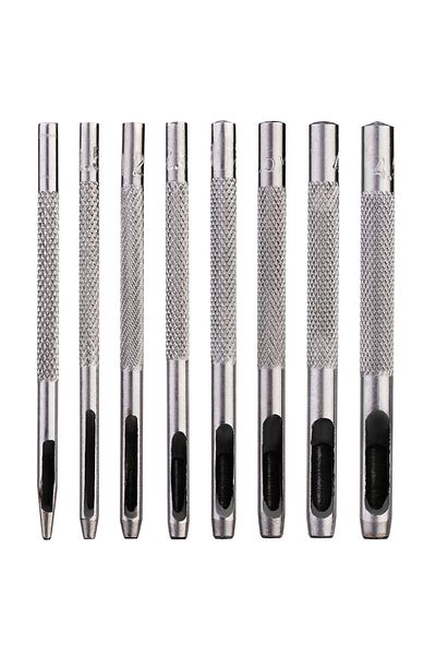 Choice Type 3 7/8/15pcs Punch Tool Set Hole Punch Set Leather Craft Punch Tool For For Leather Watch Straps