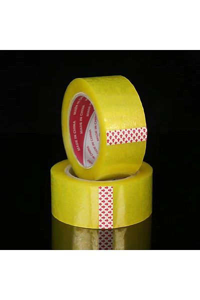 Choice Transparent Yellow Transparent Yellow, Transparent White Tape For Express Packaging Of Large Rolls A