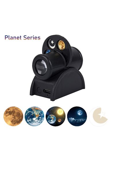 Choice Planet Series Usb Moon Projection Lamp Planet Projector Replaceable Led Night Light Earth Constellat